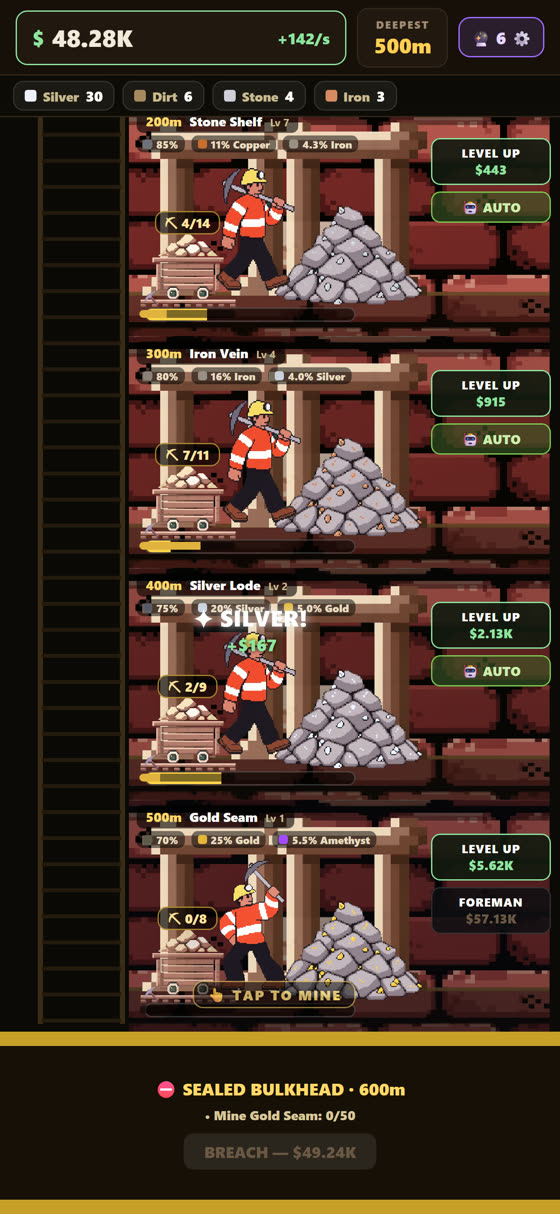 Deep Shaft gameplay