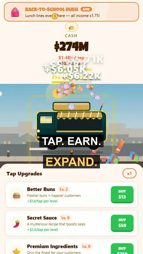 Food Truck Empire gameplay